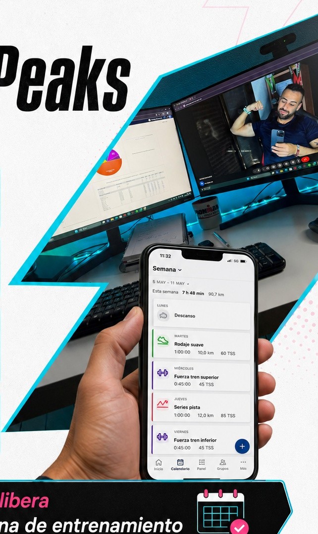 TrainingPeaks en el móvil